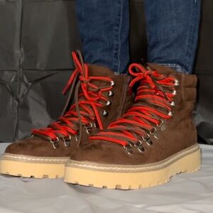 Madden Girl Brown suede boots size 8.5 NWOT